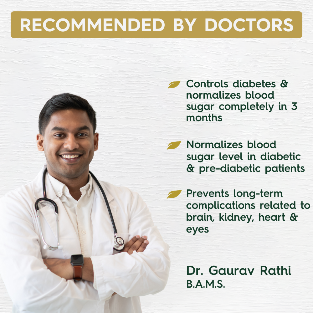 Diaba Xpert™: Ayurvedic Medicine to Control Diabetes & Blood Sugar Levels (Ministry of Ayush Approved)