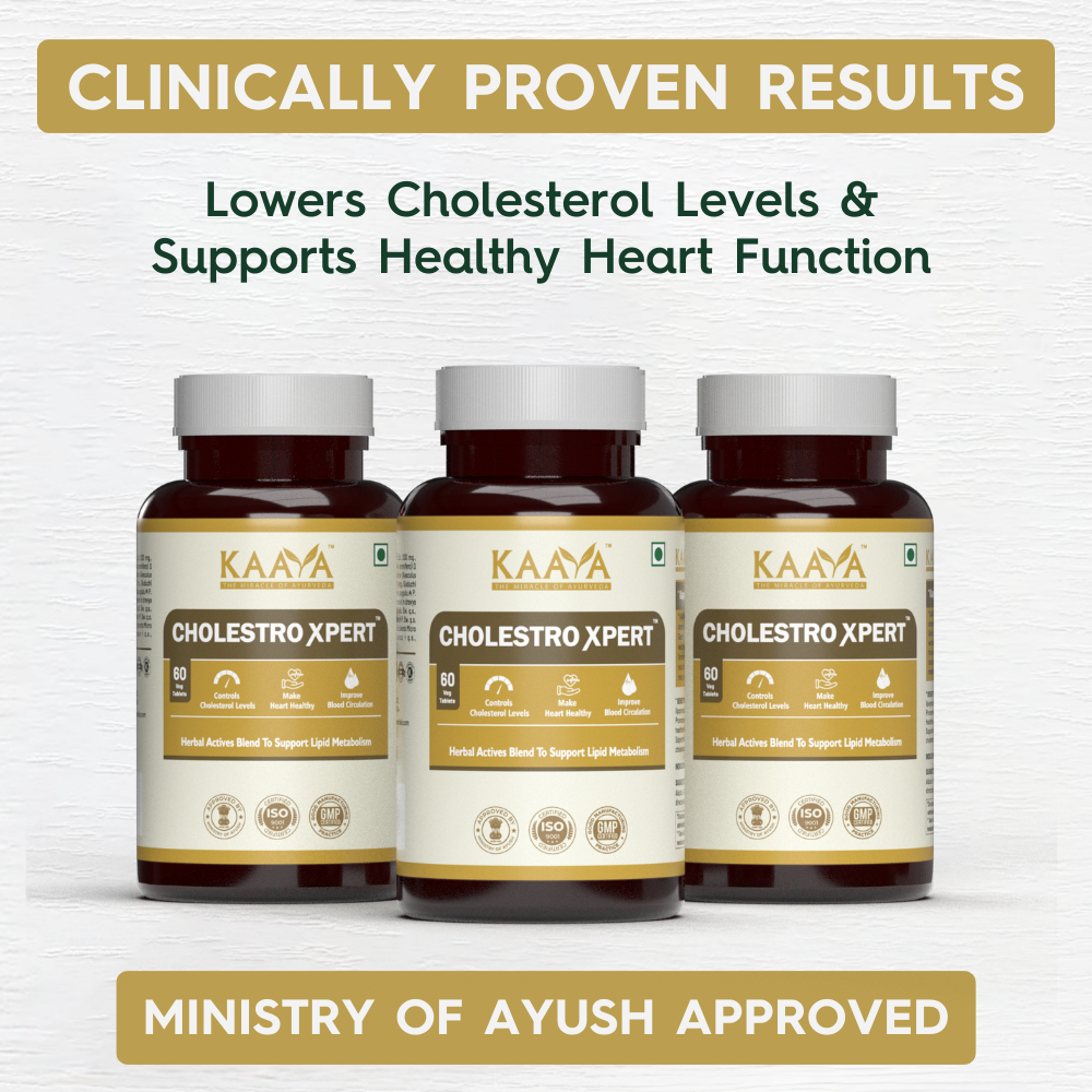 Cholestro Xpert™: Ayurvedic Medicine to Lower Cholesterol & Support Heart Health (Ministry of Ayush Approved)