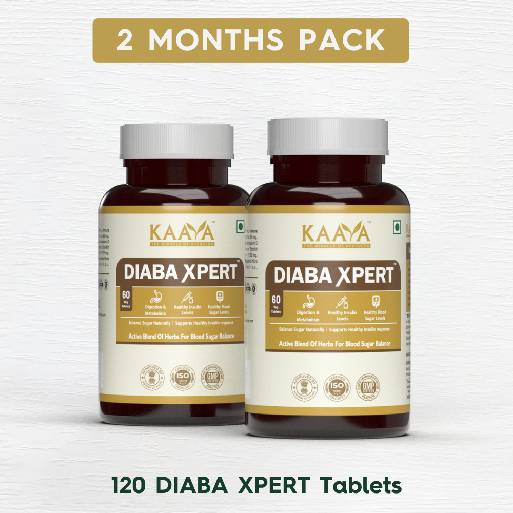 Diaba Xpert™: Ayurvedic Medicine to Control Diabetes & Blood Sugar Levels (Ministry of Ayush Approved)