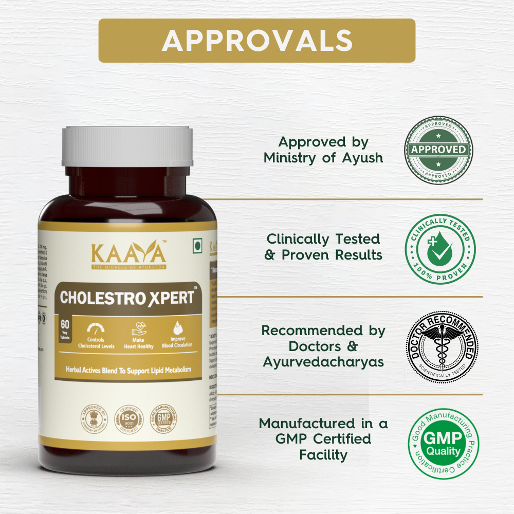 Cholestro Xpert™: Ayurvedic Medicine to Lower Cholesterol & Support Heart Health (Ministry of Ayush Approved)