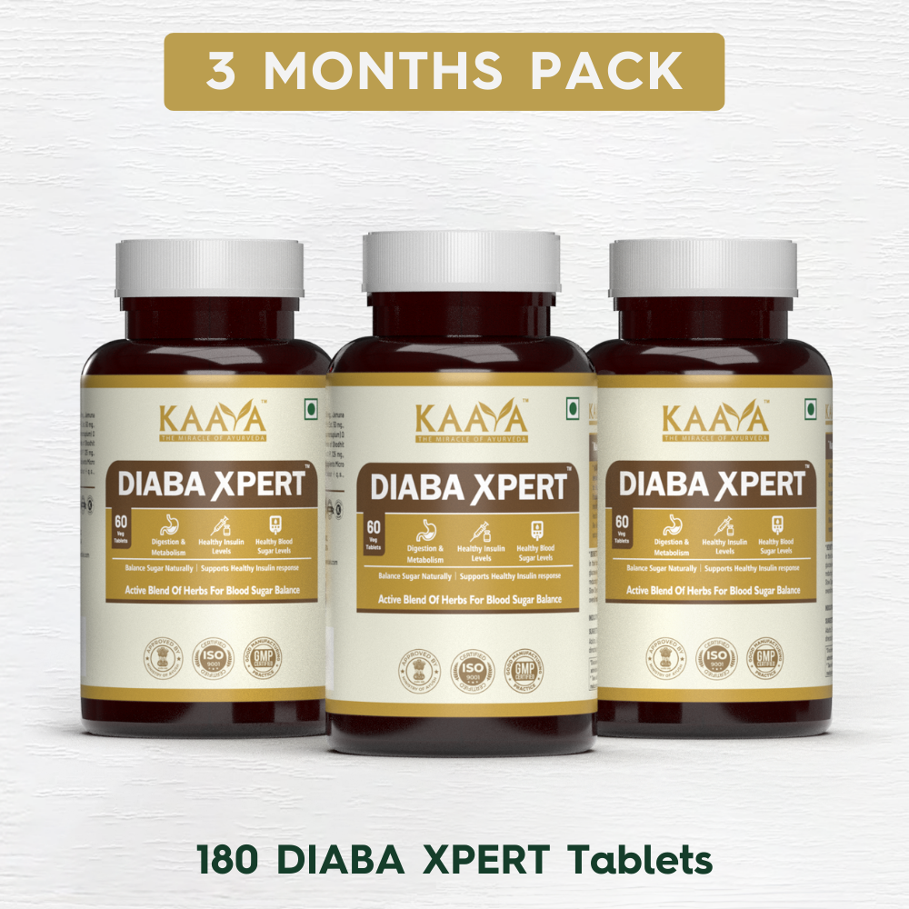 Diaba Xpert™: Ayurvedic Medicine to Control Diabetes & Blood Sugar Levels (Ministry of Ayush Approved)
