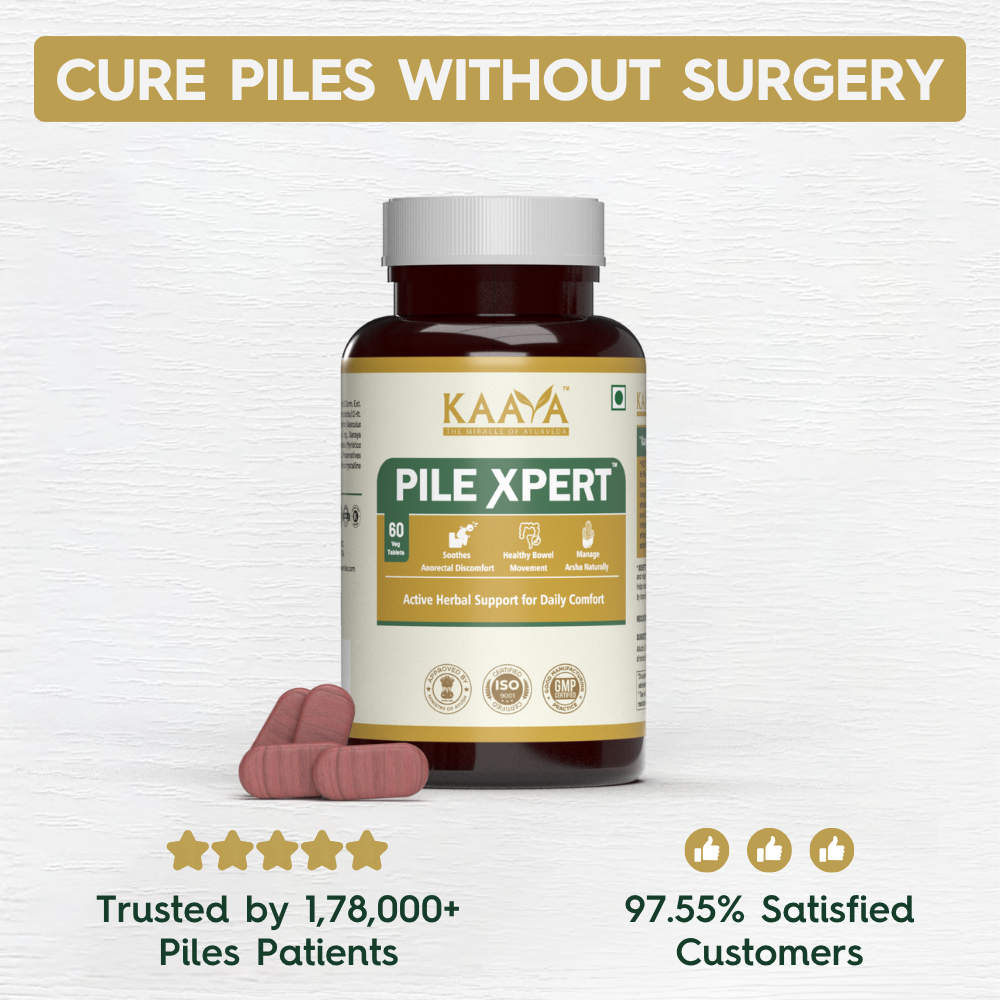 Pile Xpert™: Ayurvedic Medicine for Piles, Fissure & Fistula (Ministry of Ayush Approved)