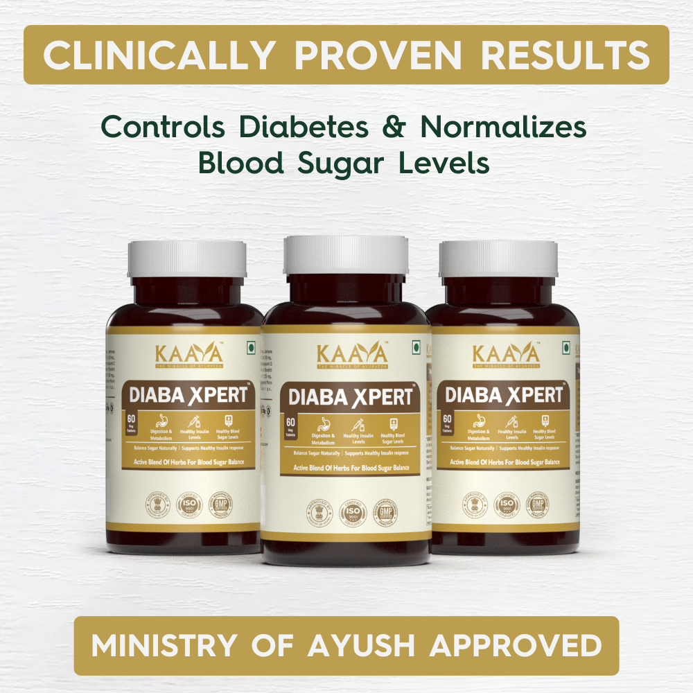 Diaba Xpert™: Ayurvedic Medicine to Control Diabetes & Blood Sugar Levels (Ministry of Ayush Approved)