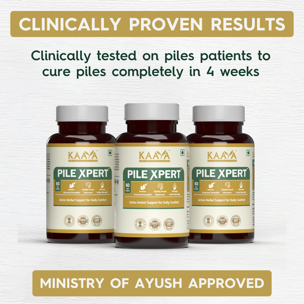 Pile Xpert™: Ayurvedic Medicine for Piles, Fissure & Fistula (Ministry of Ayush Approved)