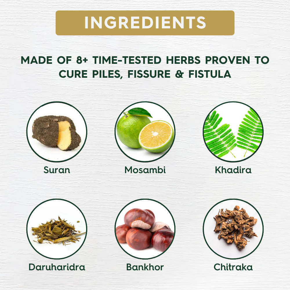 Pile Xpert™: Ayurvedic Medicine for Piles, Fissure & Fistula (Ministry of Ayush Approved)